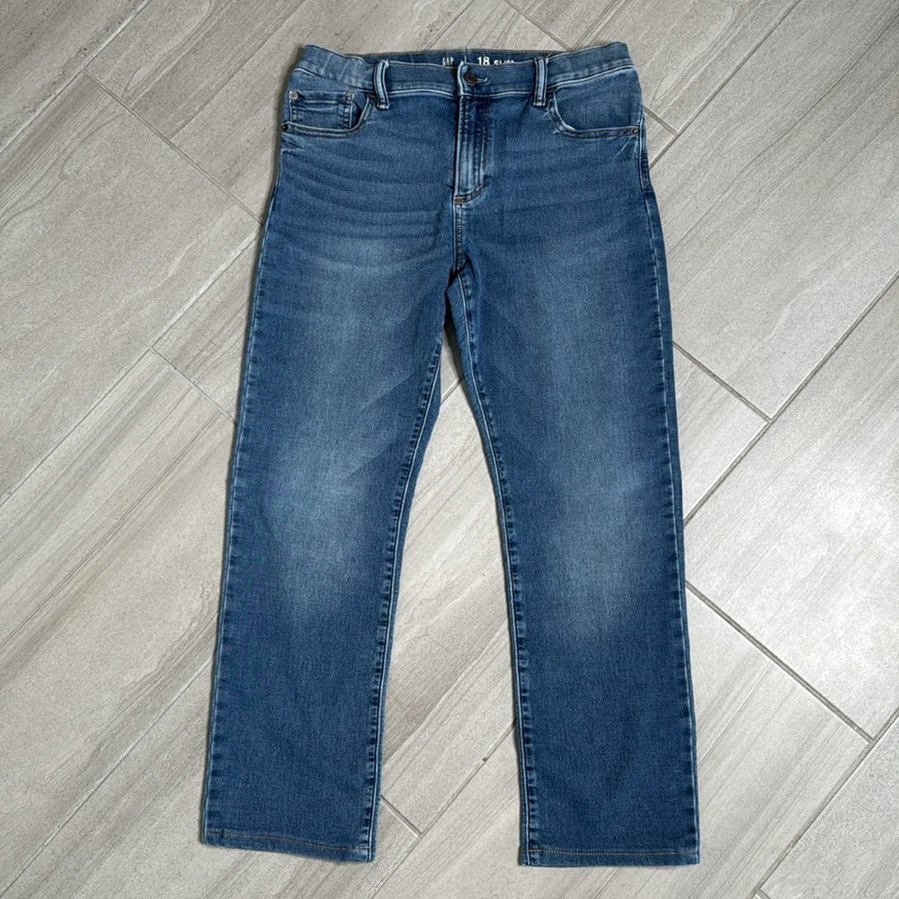 GAP Kids Husky Slim Jeans